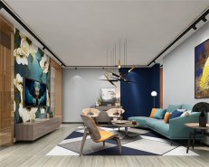 南坪房子裝修硬裝、軟裝為了搭配顏色,設(shè)計(jì)師還